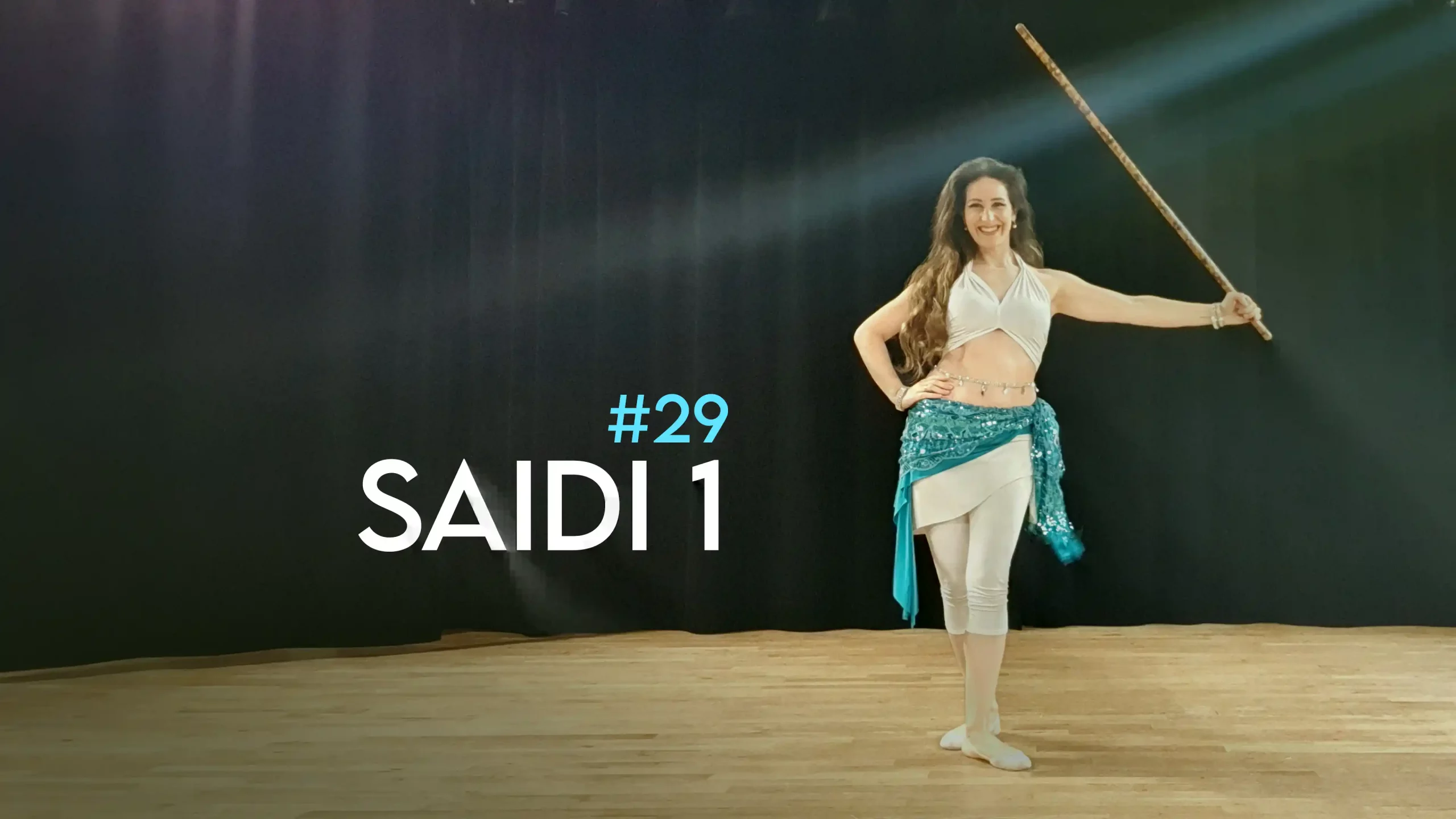 Cours 29 danse orientale en ligne : Saidi niveau 1