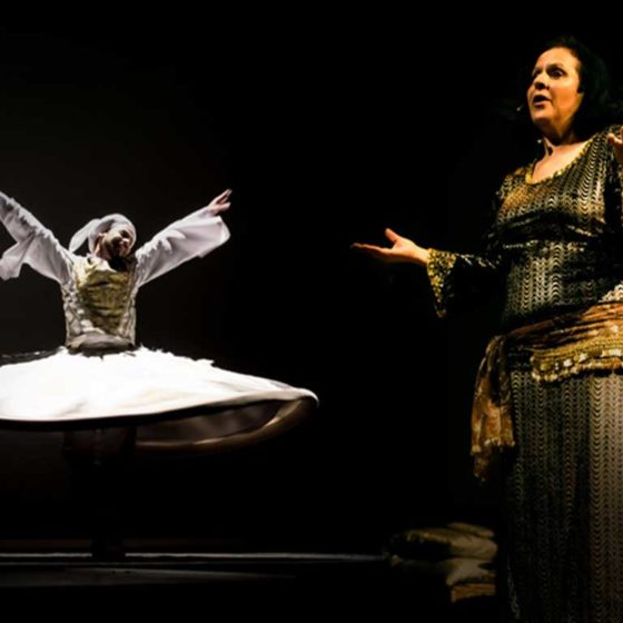 La Compagnie Bell’Masry et Nezha Chevé vous propose un spectacle alliant les contes et la danse orientale